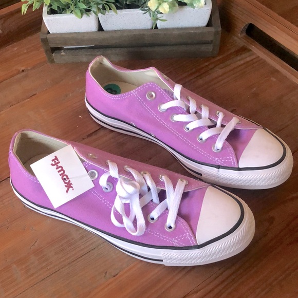 Converse Shoes - 🆕Converse Purple All Star Sneakers.  Size 8.